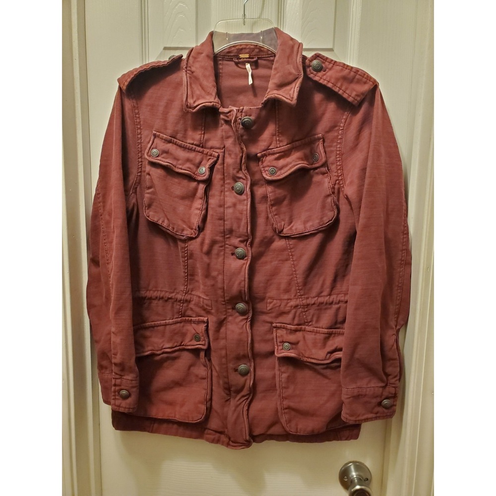 Free‎ People Not Your Brothers Surplus Jacket Sz Small Field Utility Military